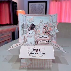 Beautiful Valentine’s Day Card | Pop Up Card | Special Gift | Personalized